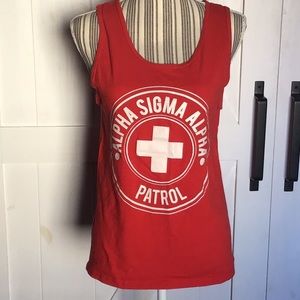 Alpha sigma alpha ΑΣΑ muscle tank bay watch